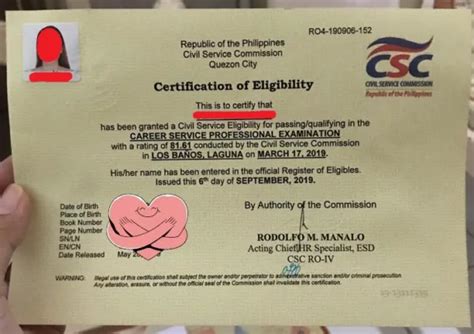 How to Get Certification of Eligibility for CSE.